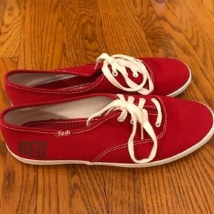 EUC Red Taylor Swift Keds